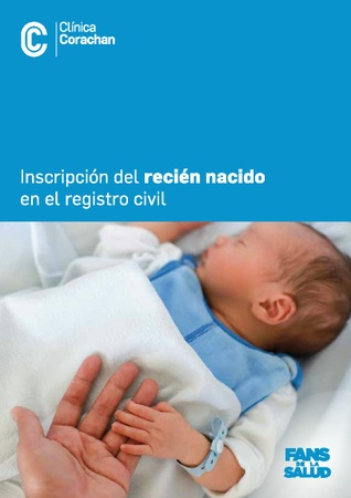 Inscripción del recién nacido en el registro civil